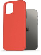 AlzaGuard Premium Liquid Silicone Case for iPhone 12/12 Pro Red - Phone Cover