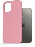 AlzaGuard Premium Liquid Silicone Case iPhone 12 / 12 Pro rózsaszín tok - Telefon tok