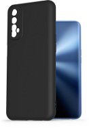 AlzaGuard Premium Liquid Silicone Case Realme 7 fekete tok - Telefon tok