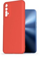 AlzaGuard Premium Liquid Silicone Case for Realme 7 red - Phone Cover