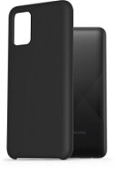 AlzaGuard Premium Liquid Silicone Case for Samsung Galaxy A02s Black - Phone Cover