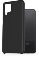 AlzaGuard Premium Liquid Silicone Case for Samsung Galaxy A12 Black - Phone Cover
