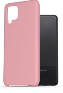 AlzaGuard Premium Liquid Silicone Samsung Galaxy A12 ružové - Kryt na mobil