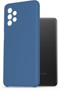 AlzaGuard Premium Liquid Silicone Case for Samsung Galaxy A32 5G Blue - Phone Cover