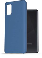 AlzaGuard Premium Liquid Silicone Case Samsung Galaxy A41 kék tok - Telefon tok