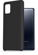 AlzaGuard Premium Liquid Silicone Case for Samsung Galaxy A51 Black - Phone Cover