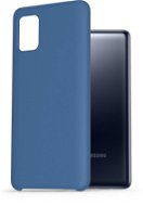 AlzaGuard Premium Liquid Silicone Case Samsung Galaxy A51 kék tok - Telefon tok