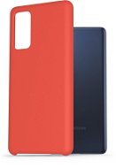 AlzaGuard Premium Liquid Silicone Case for Samsung Galaxy S20 FE Red - Phone Cover