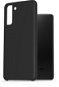 AlzaGuard Premium Liquid Silicone Case Samsung Galaxy S21+ 5G fekete tok - Telefon tok