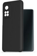 AlzaGuard Premium Liquid Silicone Case for Xiaomi Mi 10T / 10T Pro black - Phone Cover