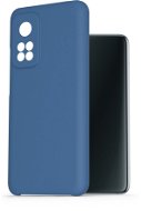 AlzaGuard Premium Liquid Silicone Case for Xiaomi Mi 10T / 10T Pro blue - Phone Cover