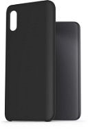 AlzaGuard Premium Liquid Silicone Case Xiaomi Redmi 9A fekete tok - Telefon tok