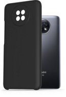 AlzaGuard Premium Liquid Silicone Case Xiaomi Redmi Note 9 5G / 9T fekete tok - Telefon tok