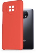 AlzaGuard Premium Liquid Silicone Xiaomi Redmi Note 9 5G / 9T červené - Kryt na mobil