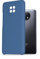 AlzaGuard Premium Liquid Silicone Case Xiaomi Redmi Note 9 5G / 9T kék tok - Telefon tok