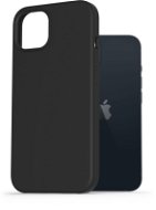 AlzaGuard Premium Liquid Silicone Case az iPhone 13 fekete készülékhez - Telefon tok