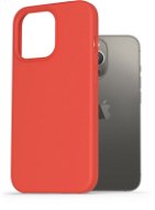 AlzaGuard Premium Liquid Silicone Case iPhone 13 Pro piros tok - Telefon tok