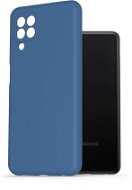 AlzaGuard Premium Liquid Silicone Case for Samsung Galaxy A22 Blue - Phone Cover