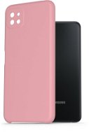 AlzaGuard Premium Liquid Silicone Case für Samsung Galaxy A22 5G rosa - Handyhülle