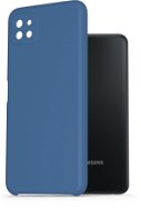 AlzaGuard Premium Liquid Silicone Case Samsung Galaxy A22 5G kék tok - Telefon tok