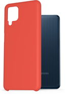 AlzaGuard Premium Liquid Silicone Case für Samsung Galaxy M12 rot - Handyhülle