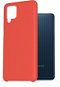 AlzaGuard Premium Liquid Silicone Case for Samsung Galaxy M12 Red - Phone Cover