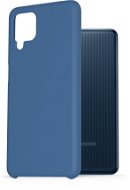 AlzaGuard Premium Liquid Silicone Case pre Samsung Galaxy M12 modrý - Kryt na mobil