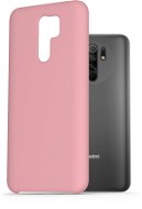 AlzaGuard Premium Liquid Silicone Case for Xiaomi Redmi 9 Pink - Phone Cover