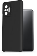 AlzaGuard Premium Liquid Silicone Case for Xiaomi Redmi Note 10 Pro Black - Phone Cover