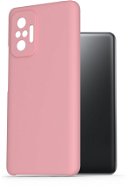 AlzaGuard Premium Liquid Silicone Case for Xiaomi Redmi Note 10 Pro Pink - Phone Cover