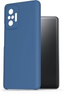 AlzaGuard Premium Liquid Silicone Case Xiaomi Redmi Note 10 Pro kék tok - Telefon tok