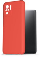 AlzaGuard Premium Liquid Silicone Case Xiaomi Redmi Note 10 / 10S piros tok - Telefon tok