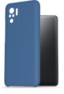 AlzaGuard Premium Liquid Silicone Case Xiaomi Redmi Note 10 / 10S kék tok - Telefon tok