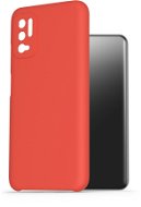 AlzaGuard Premium Liquid Silicone Case for Xiaomi Redmi Note 10 5G Red - Phone Cover