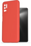 AlzaGuard Premium Liquid Silicone Case pre POCO M3 Pro 5G červený - Kryt na mobil