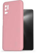 AlzaGuard Premium Liquid Silicone Case for POCO M3 Pro 5G Pink - Phone Cover