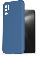 AlzaGuard Premium Liquid Silicone Case for POCO M3 Pro 5G Blue - Phone Cover