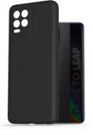 AlzaGuard Premium Liquid Silicone Case Realme 8 fekete tok - Telefon tok