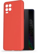 AlzaGuard Premium Liquid Silicone Case for Realme 8 Red - Phone Cover