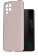 AlzaGuard Premium Liquid Silicone Case for Realme 8 Pink - Phone Cover
