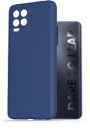 AlzaGuard Premium Liquid Silicone Case for Realme 8 Pro Blue - Phone Cover