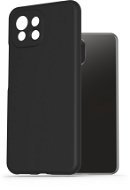 AlzaGuard Premium Liquid Silicone Case Xiaomi Mi 11 Lite fekete tok - Telefon tok