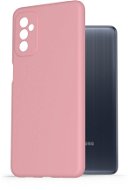 AlzaGuard Premium Liquid Silicone Case for Samsung Galaxy M52 5G Pink - Phone Cover
