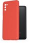 AlzaGuard Premium Liquid Silicone Case für Samsung Galaxy A03s - rot - Handyhülle