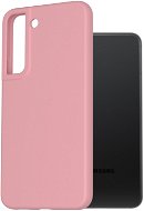 AlzaGuard Premium Liquid Silicone Case a Samsung Galaxy S22 készülékhez - rózsaszín - Telefon tok