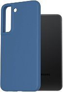 AlzaGuard Premium Liquid Silicone Case a Samsung Galaxy S22 készülékhez - kék - Telefon tok