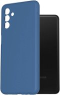 AlzaGuard Premium Liquid Silicone Case a Samsung Galaxy A13 5G készülékhez - kék - Telefon tok