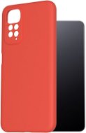 AlzaGuard Premium Liquid Silicone Case für Xiaomi Redmi Note 11/11S - rot - Handyhülle
