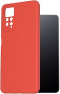 AlzaGuard Premium Liquid Silicone Case na Xiaomi Redmi Note 11 Pro červený - Kryt na mobil