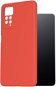Kryt na mobil AlzaGuard Premium Liquid Silicone Case na Xiaomi Redmi Note 11 Pro červený - Kryt na mobil